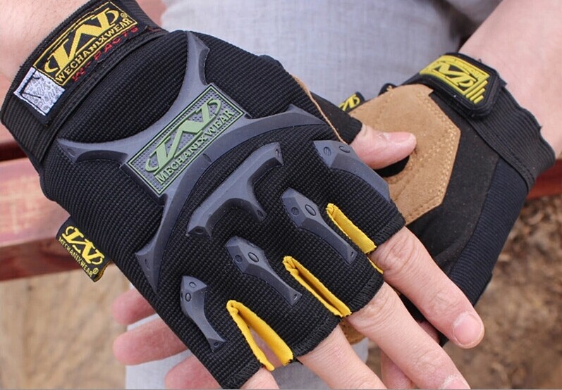 M-pact Half Finger Gloves