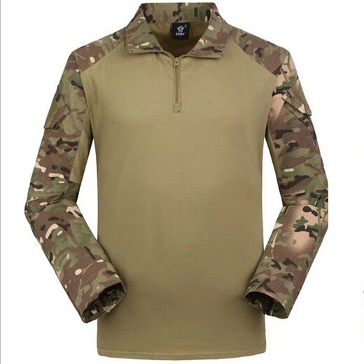 Combat Camouflage frog long sleeves Shirt